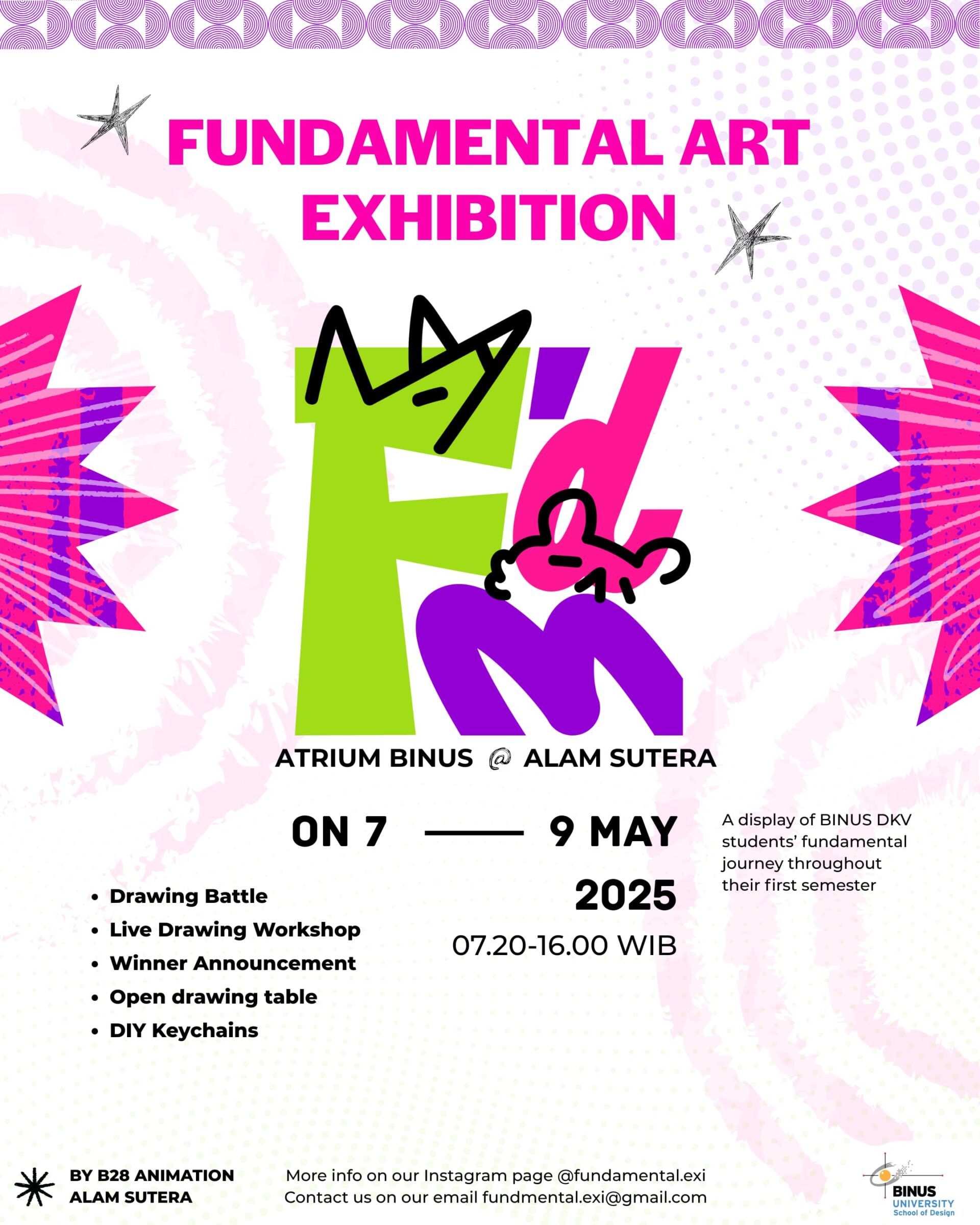 FUNDAMENTAL ART EXHIBITION Binus@alamsutera