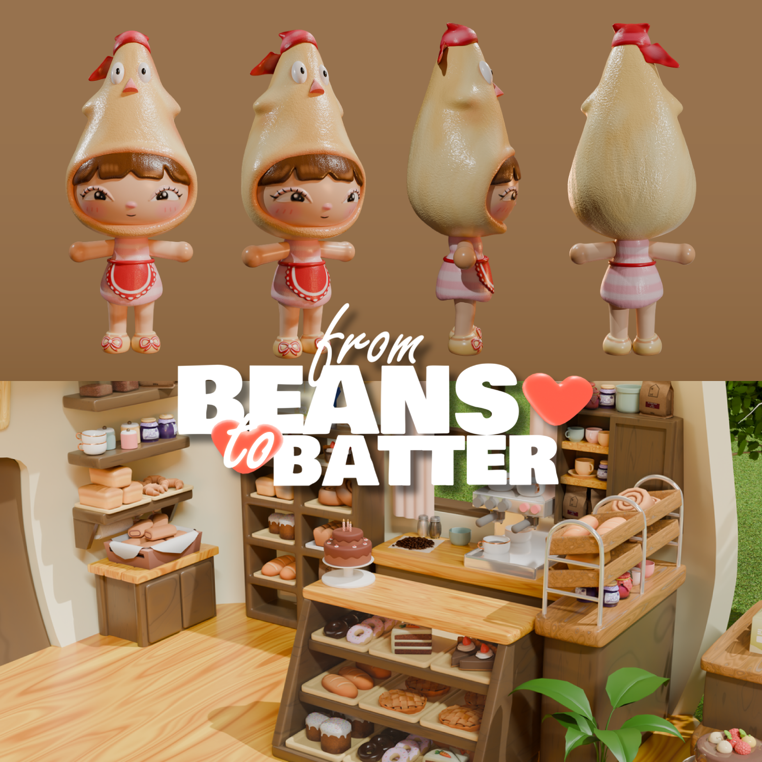 From Beans to Batter